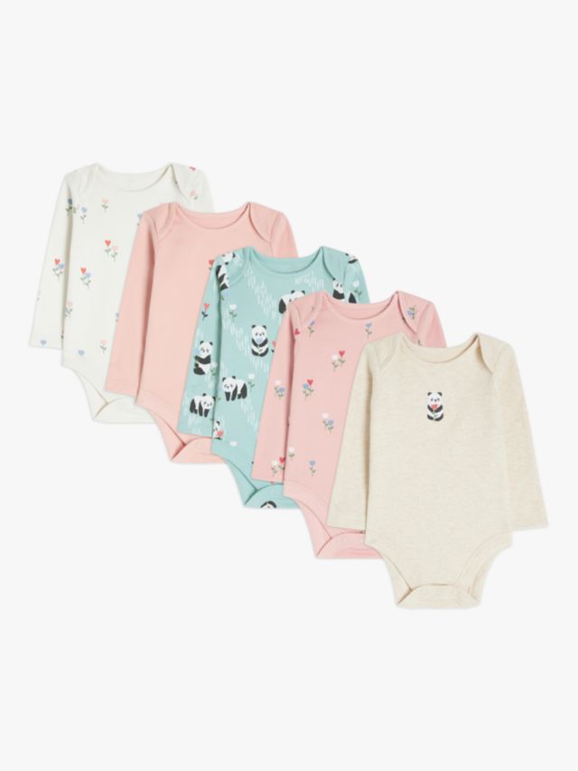 John lewis 2024 long sleeve bodysuits