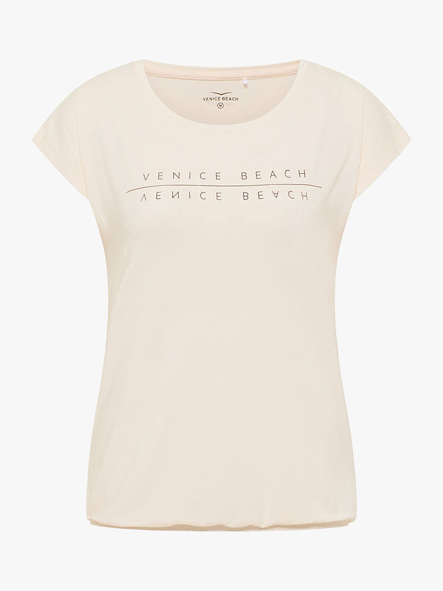 Venice Beach Wonder T-Shirt, Marble Pink