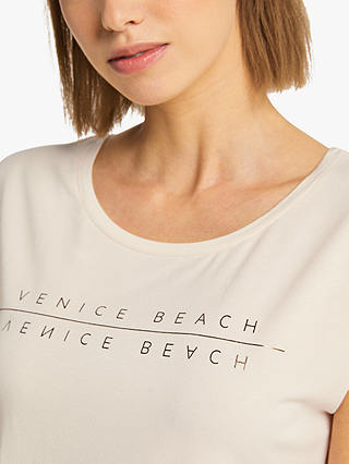 Venice Beach Wonder T-Shirt, Marble Pink