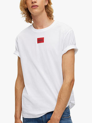 HUGO Diragolino Logo T-Shirt, White