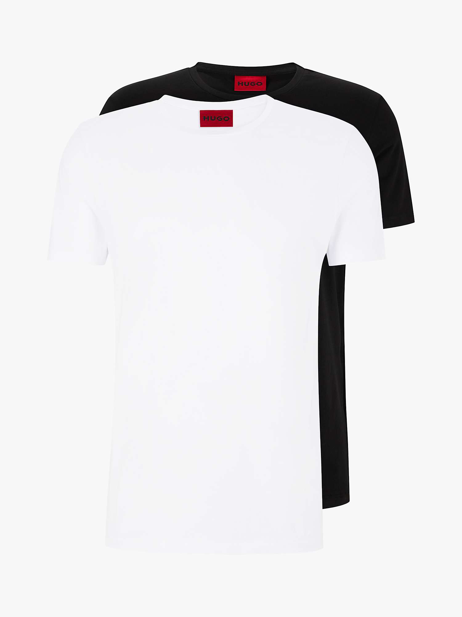 Buy HUGO Slim Fit T-Shirt, Pack of 2 Online at johnlewis.com