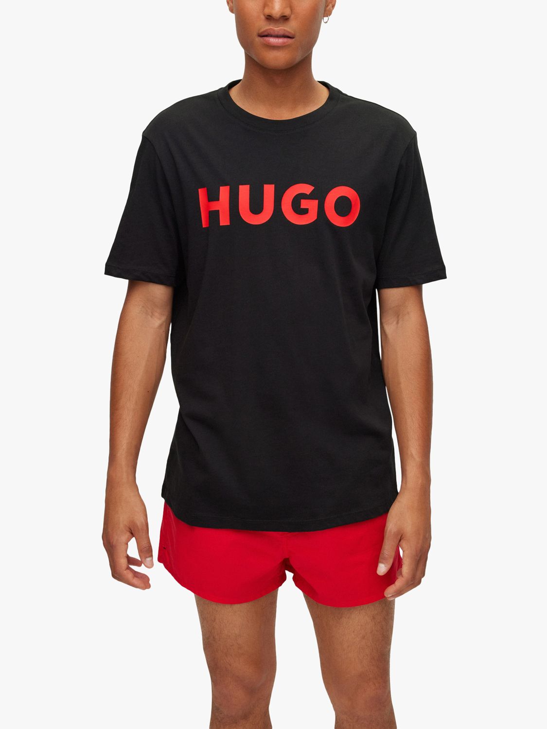 HUGO Dulivio Logo T-Shirt, Black, L