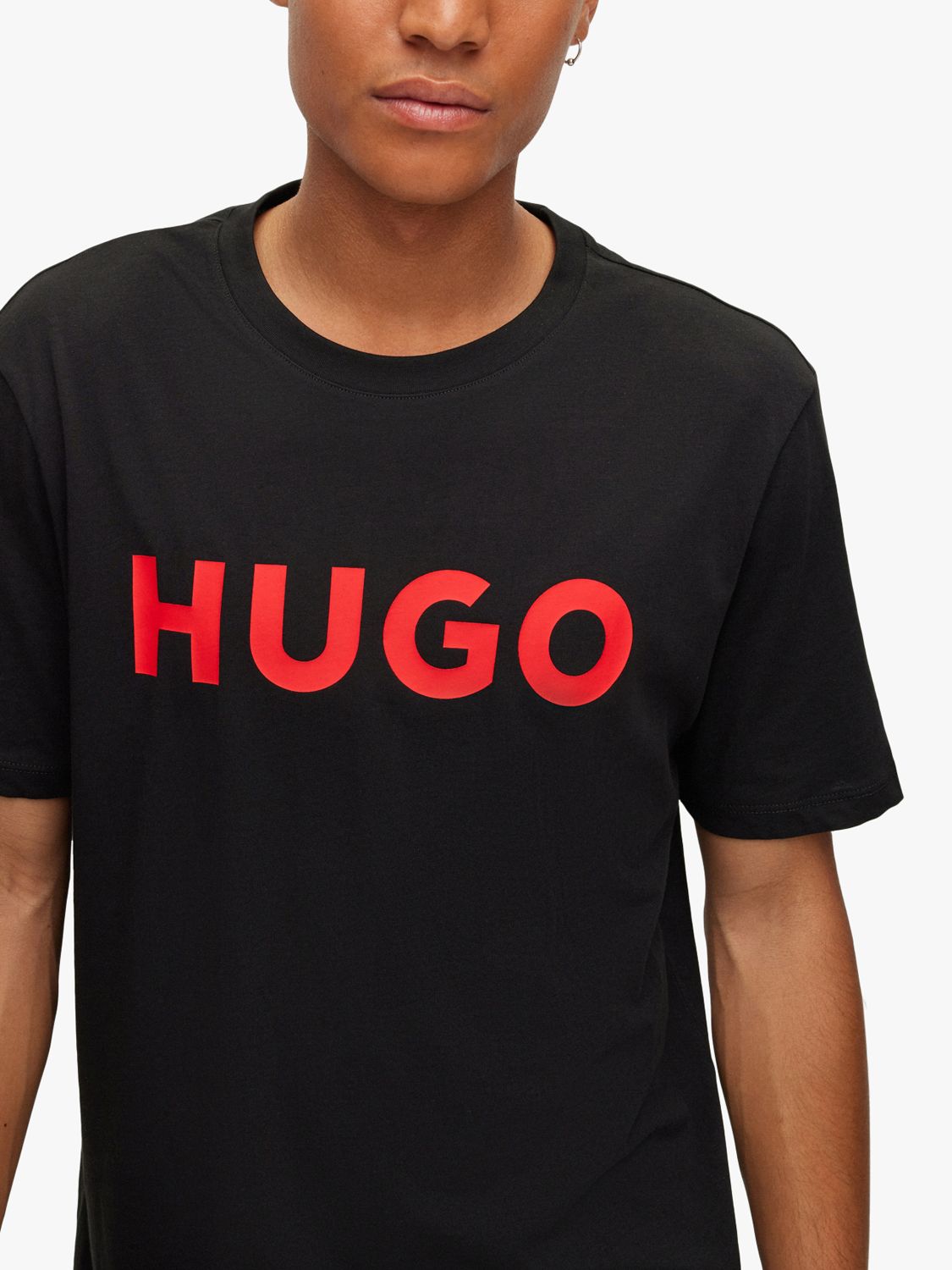 HUGO Dulivio Logo T-Shirt, Black, L