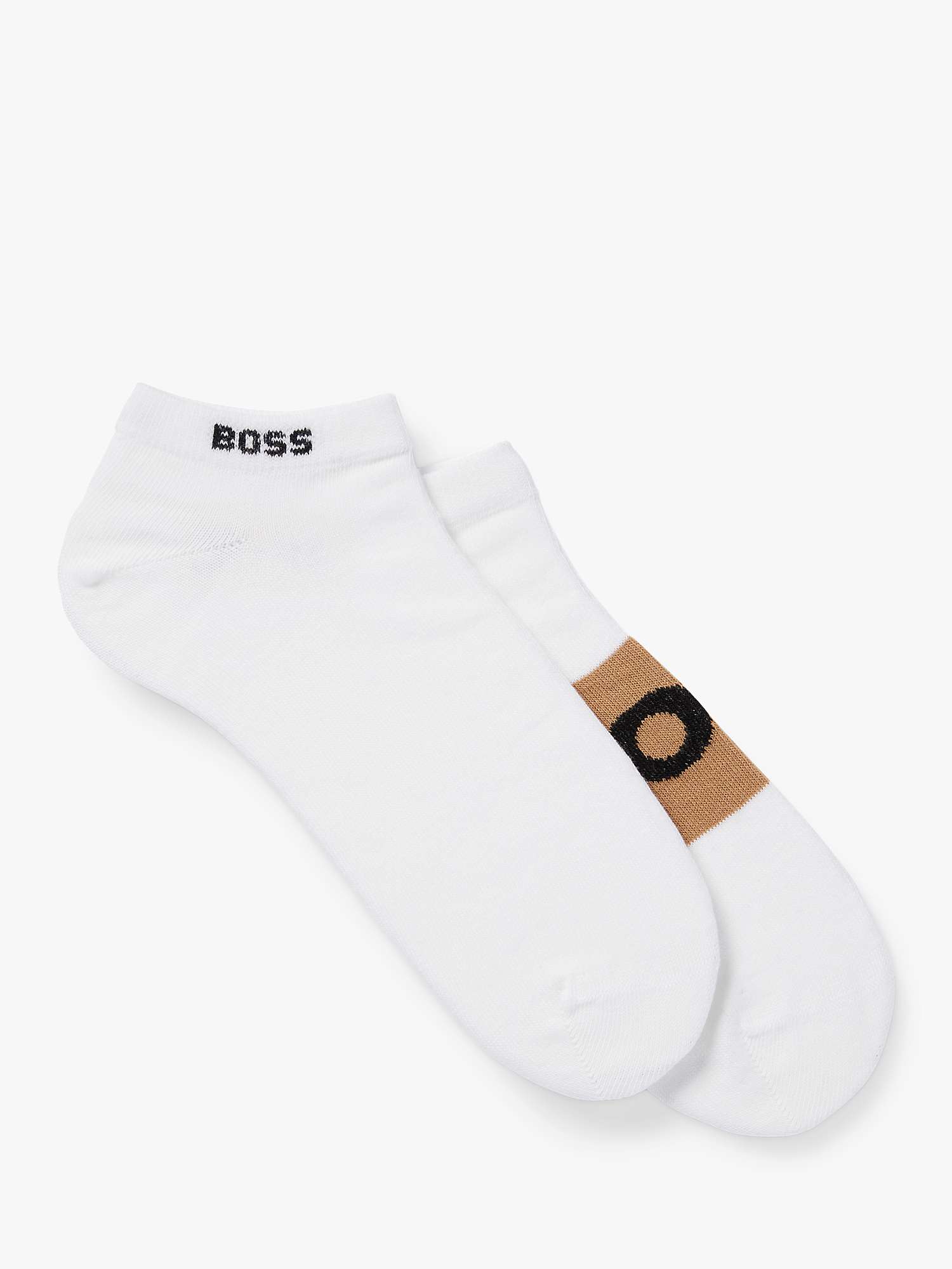 Buy BOSS Logo Trainer Socks, Pack of 2 Online at johnlewis.com