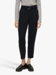 BOSS Tapia Cropped Trousers, Black