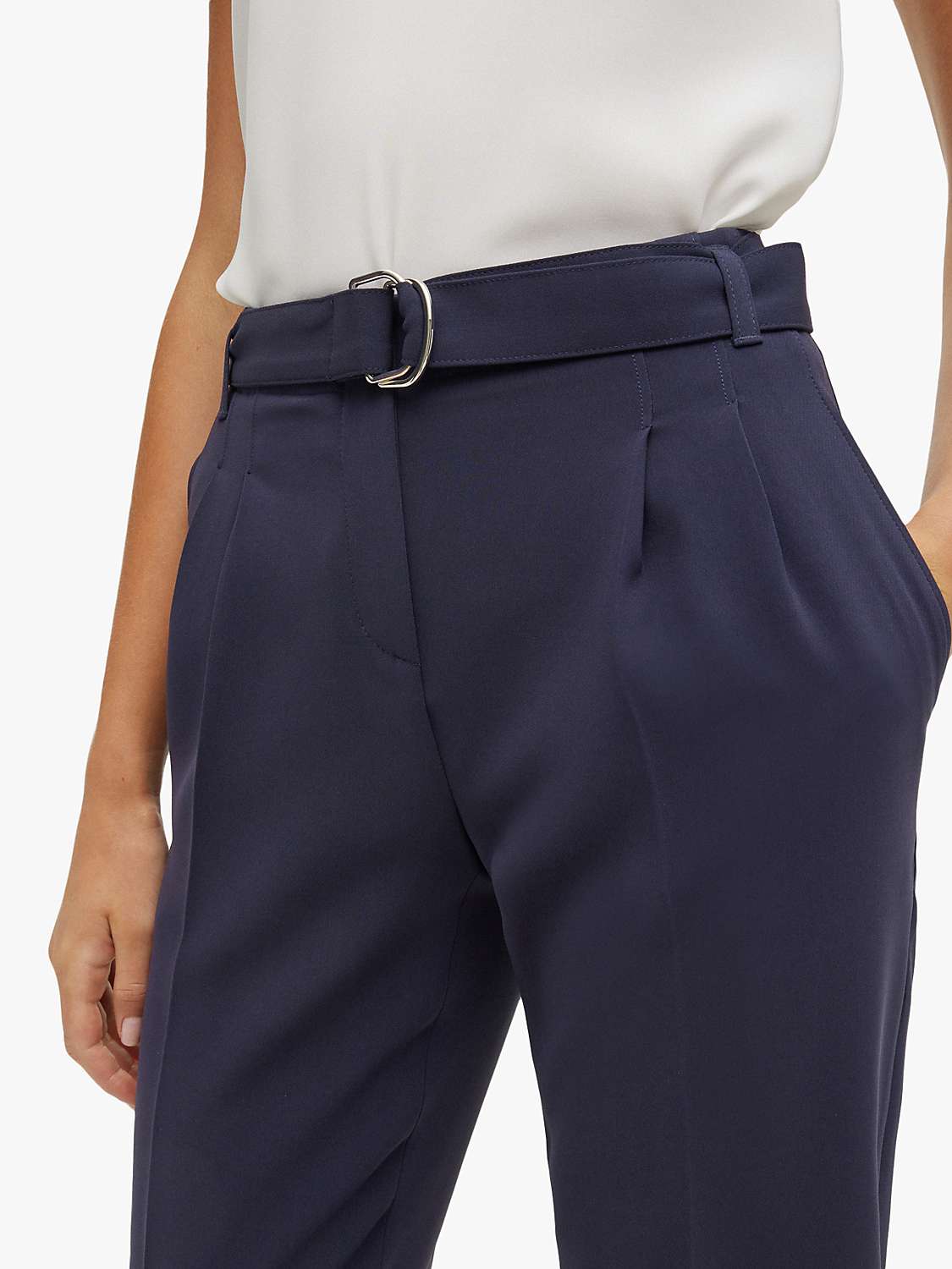 Buy BOSS Tapia Cropped Trousers Online at johnlewis.com