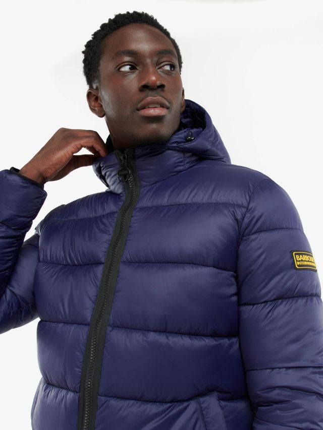 Barbour international hot sale puffer jacket