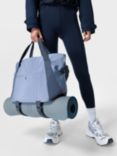 Sweaty Betty Icon Gym Bag 2.0, Fluid Blue