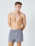 John Lewis Organic Cotton Gingham Check Boxers, Pack of 3, Gingham, Gingham