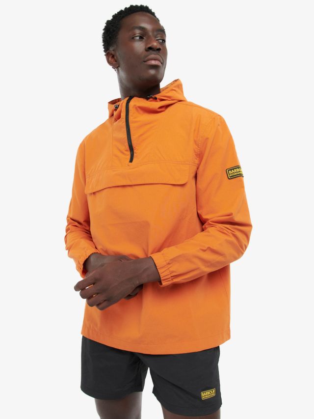 Barbour international jacket mens sales Orange