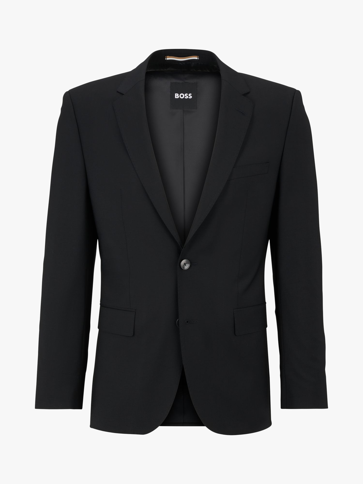 BOSS Jasper Wool Blend Suit Jacket, Black