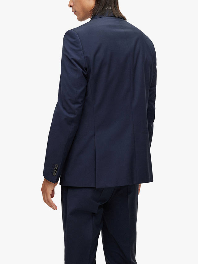 BOSS Jasper Wool Blend Suit Jacket, Dark Blue