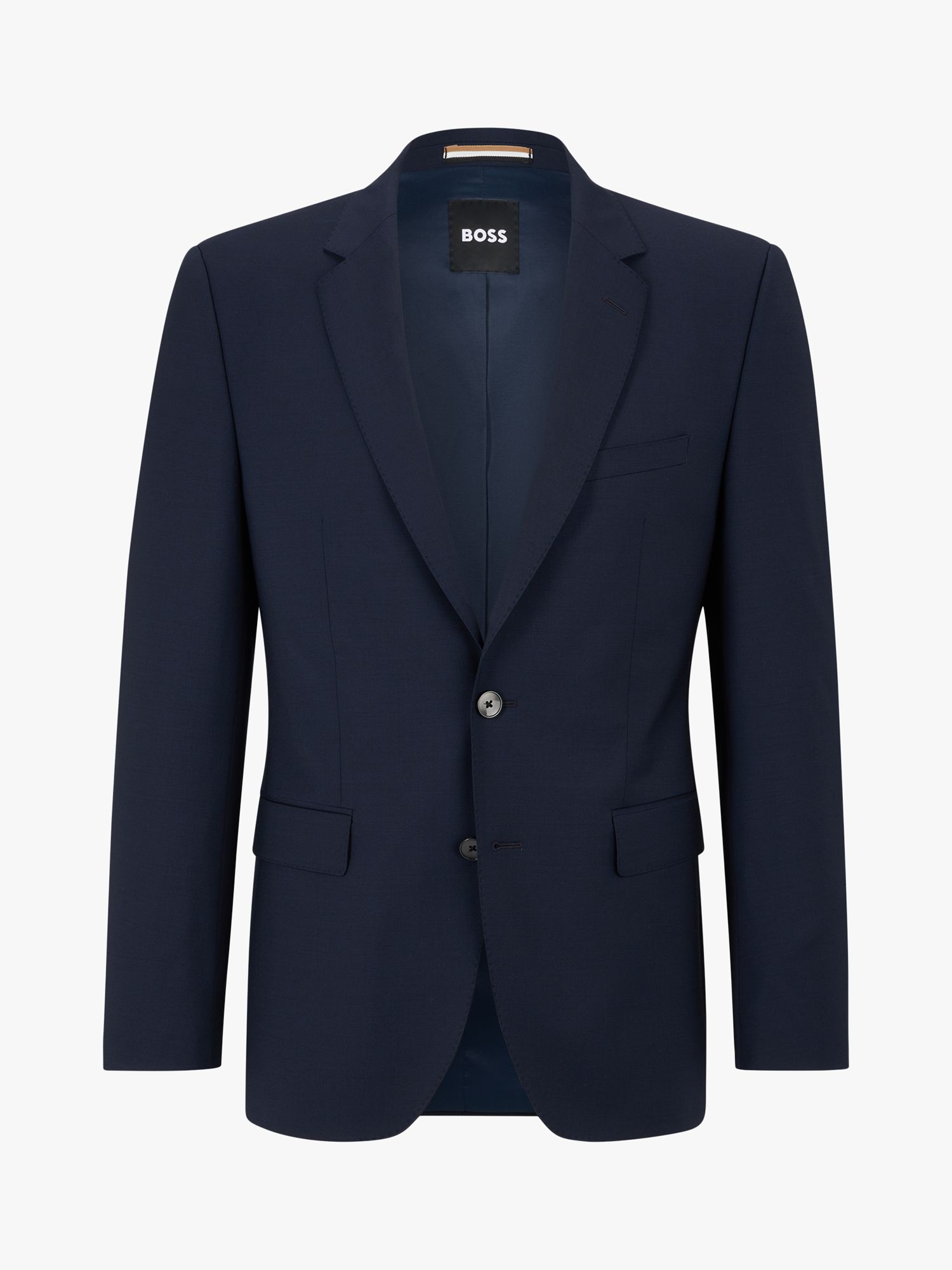 BOSS Jasper Wool Blend Suit Jacket, Dark Blue, 38