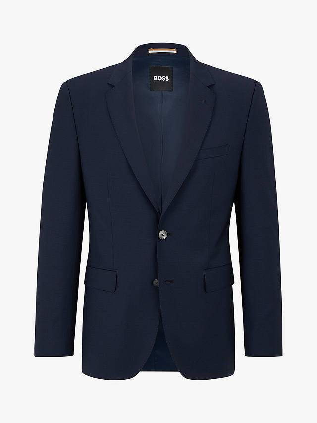 BOSS Jasper Wool Blend Suit Jacket, Dark Blue