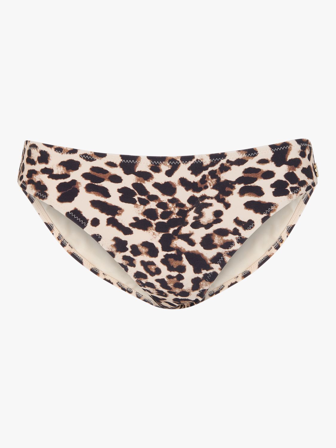 Whistles Animal Print Bikini Bottom, Leopard Print, 6