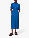 Whistles Amber Midi Dress, Blue