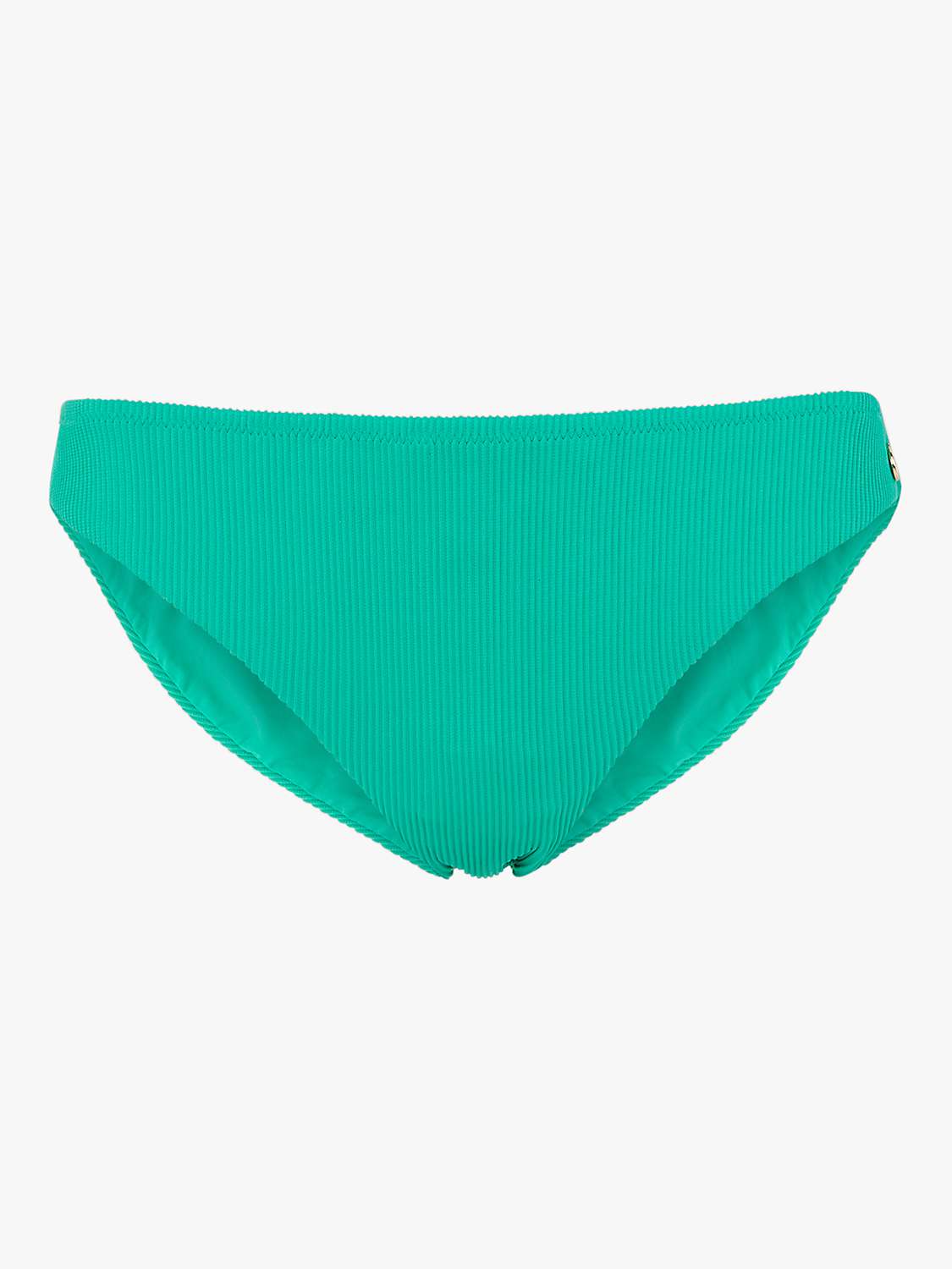 Buy Whistles Ribbed Bikini Bottom, Green Online at johnlewis.com