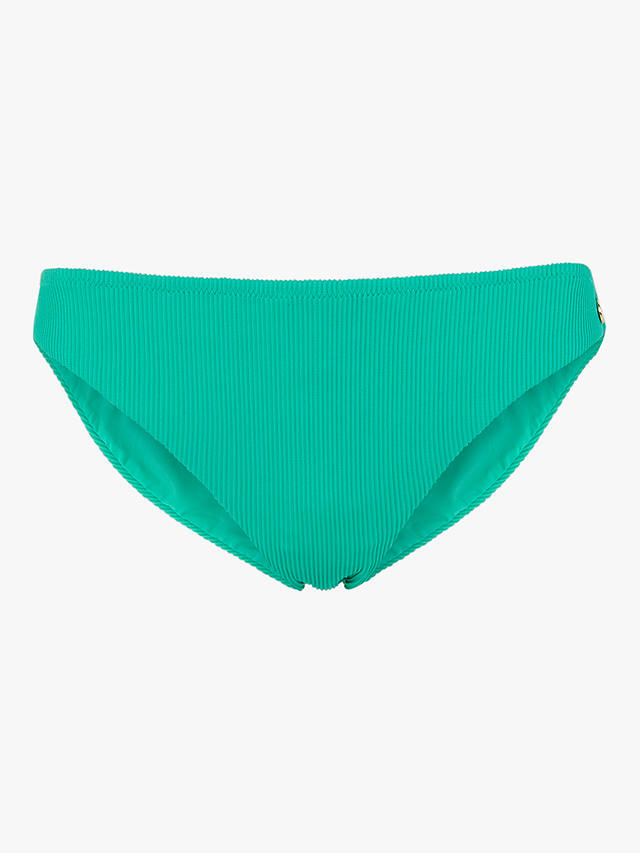 Whistles Ribbed Bikini Bottom, Green
