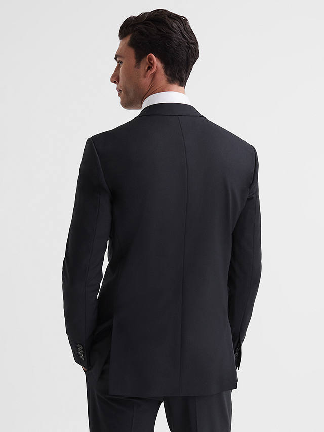 Reiss Hope Wool Blend Suit Jacket, Black at John Lewis & Partners