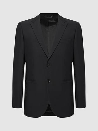 Reiss Hope Wool Blend Suit Jacket, Black