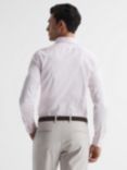 Reiss Remote Slim Cotton Formal Shirt, Pink
