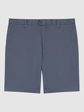 Reiss Wicket Casual Chino Shorts, Airforce Blue