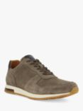 Dune Trilogy Suede Runner Trainers, Grey