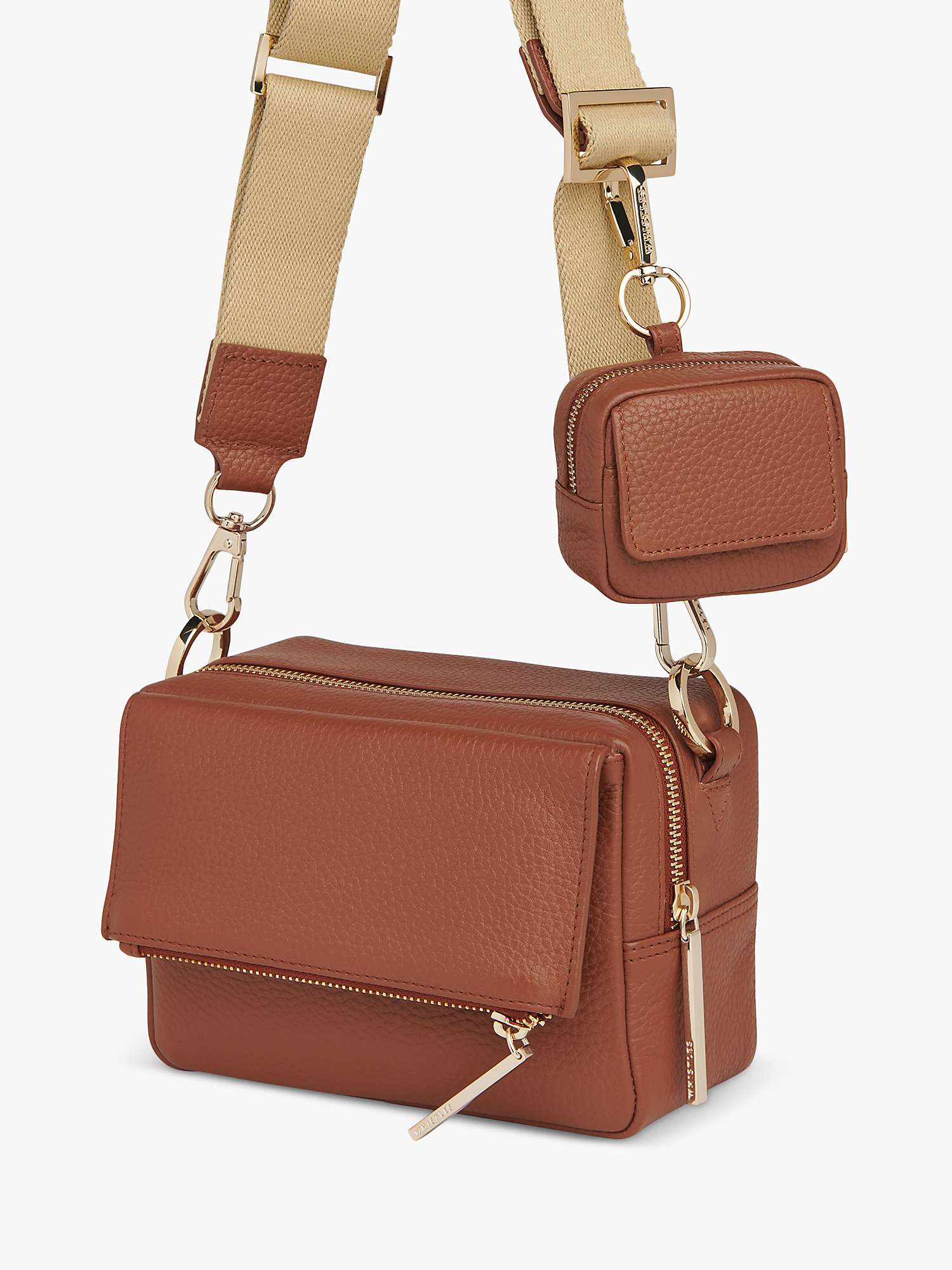 Buy Whistles Bibi Mini Keyring Bag Online at johnlewis.com