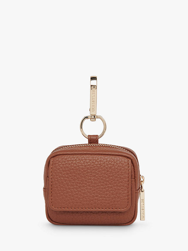 Whistles Bibi Mini Keyring Bag, Tan