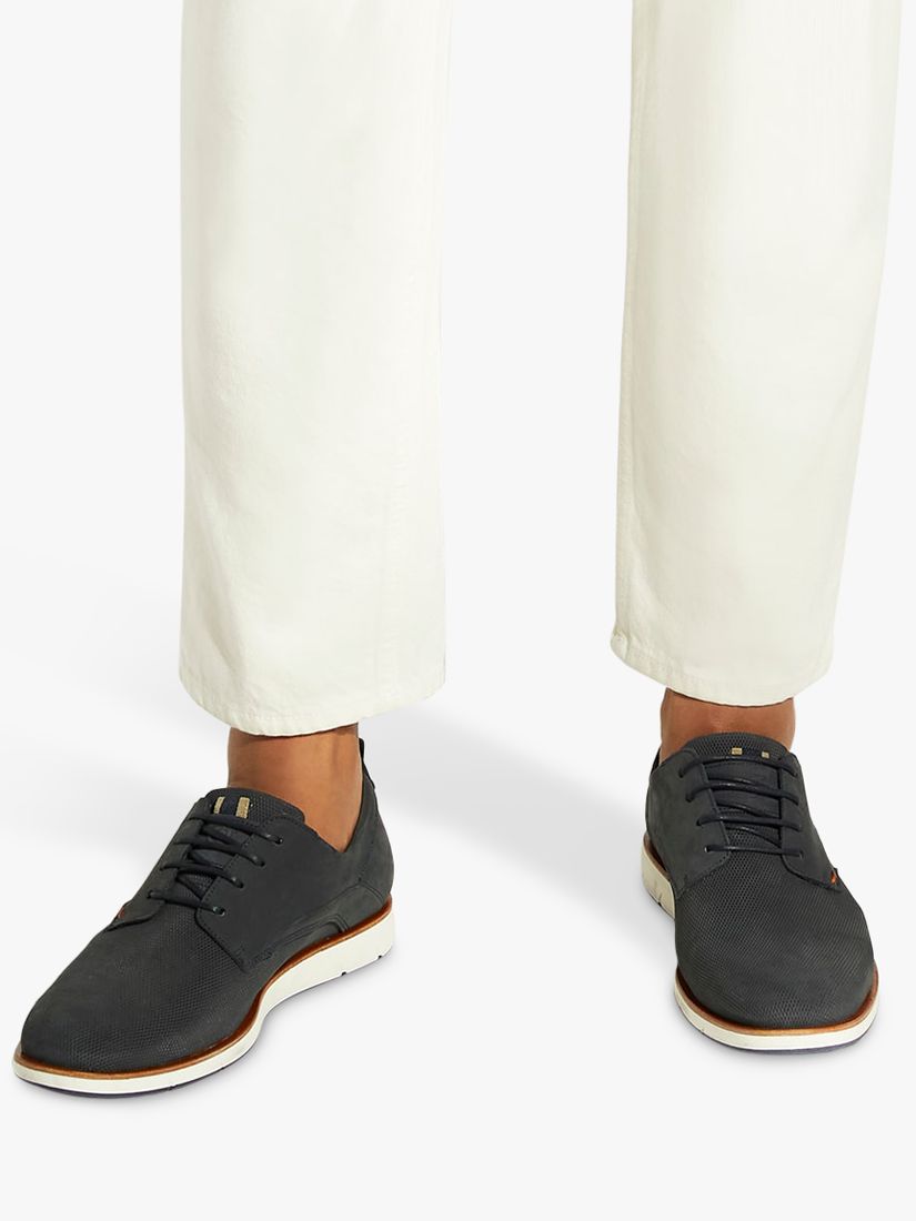 Buy Dune Wide Fit Barnabey Leather Brogues Online at johnlewis.com