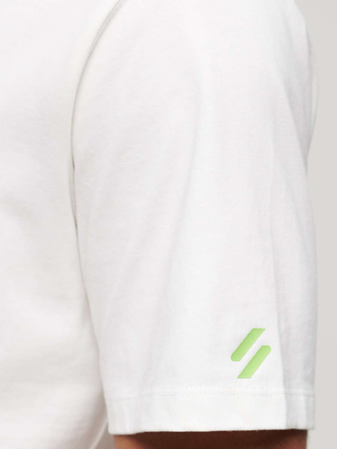 Buy Superdry Sportswear T-Shirt, Brilliant White Online at johnlewis.com