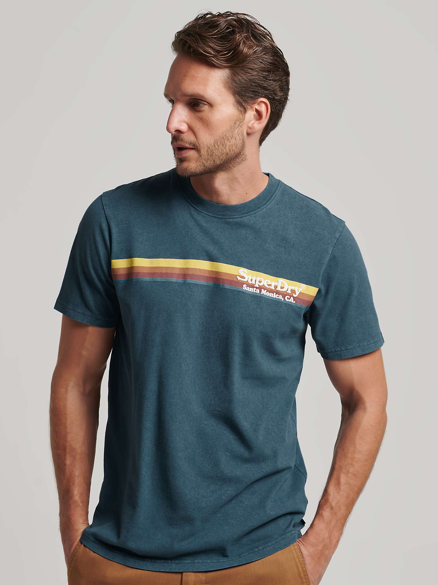 Buy Superdry Vintage Venue T-Shirt Online at johnlewis.com
