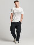 Superdry Reworked Classic T-Shirt, Winter Cream