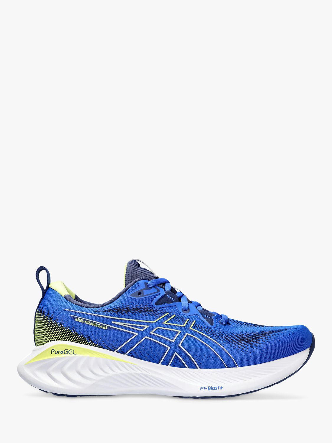 ASICS GEL-CUMULUS 25 Men's Running Shoes, Blue/Yellow, 7