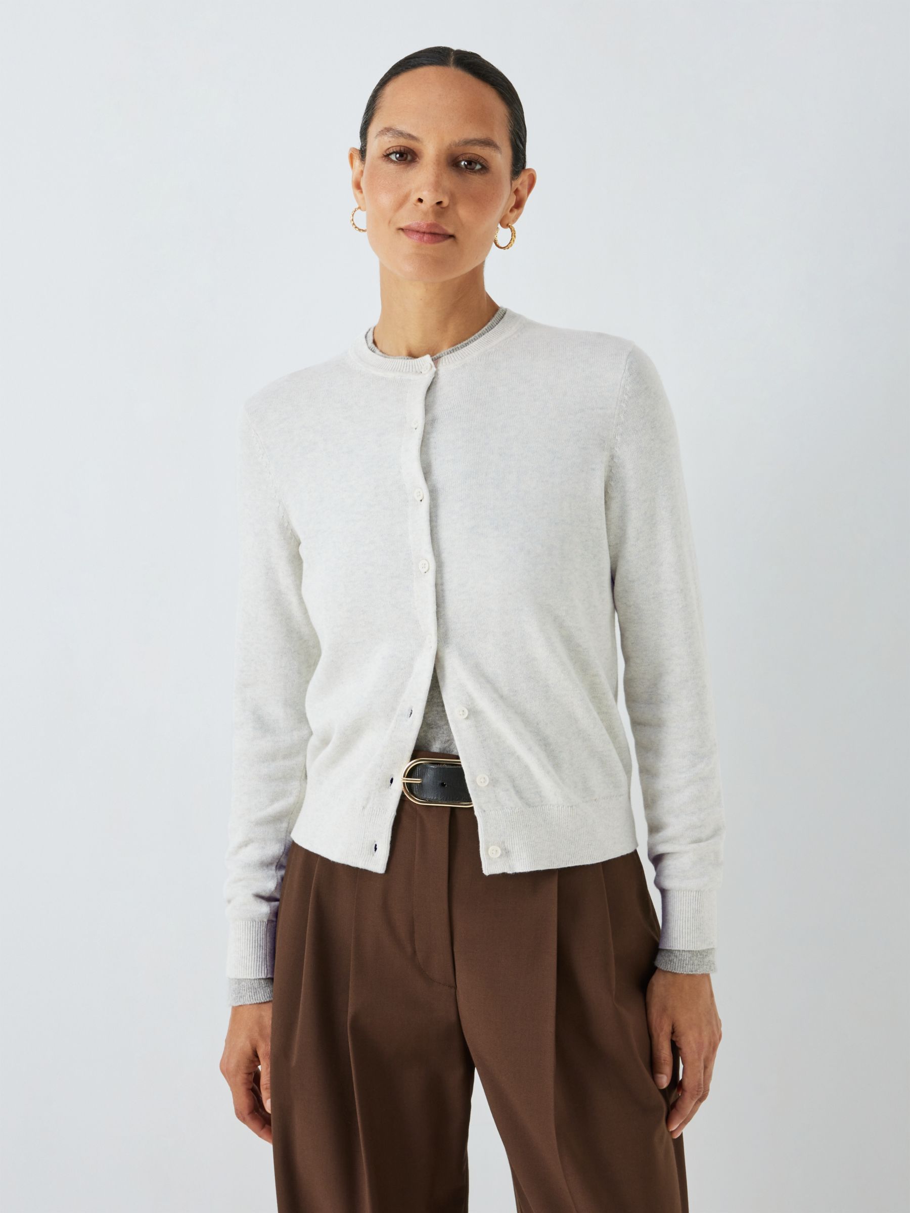 Buy John Lewis Crew Neck Cardigan Online at johnlewis.com