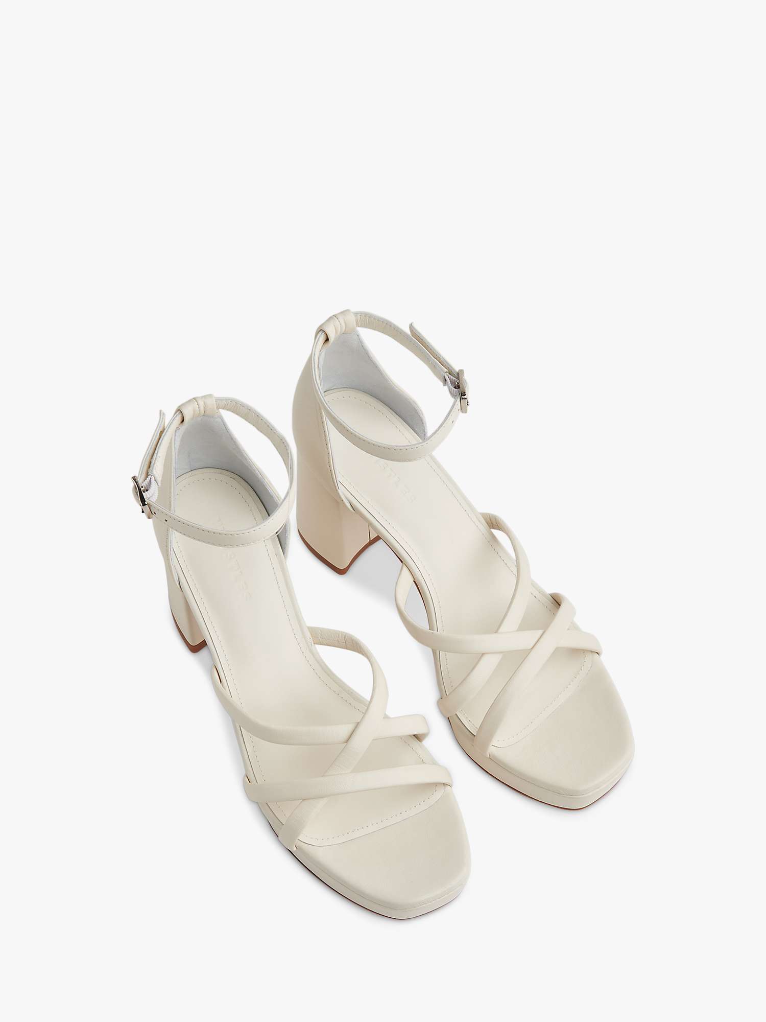 Buy Whistles Selene Block Heel Platform Sandals Online at johnlewis.com