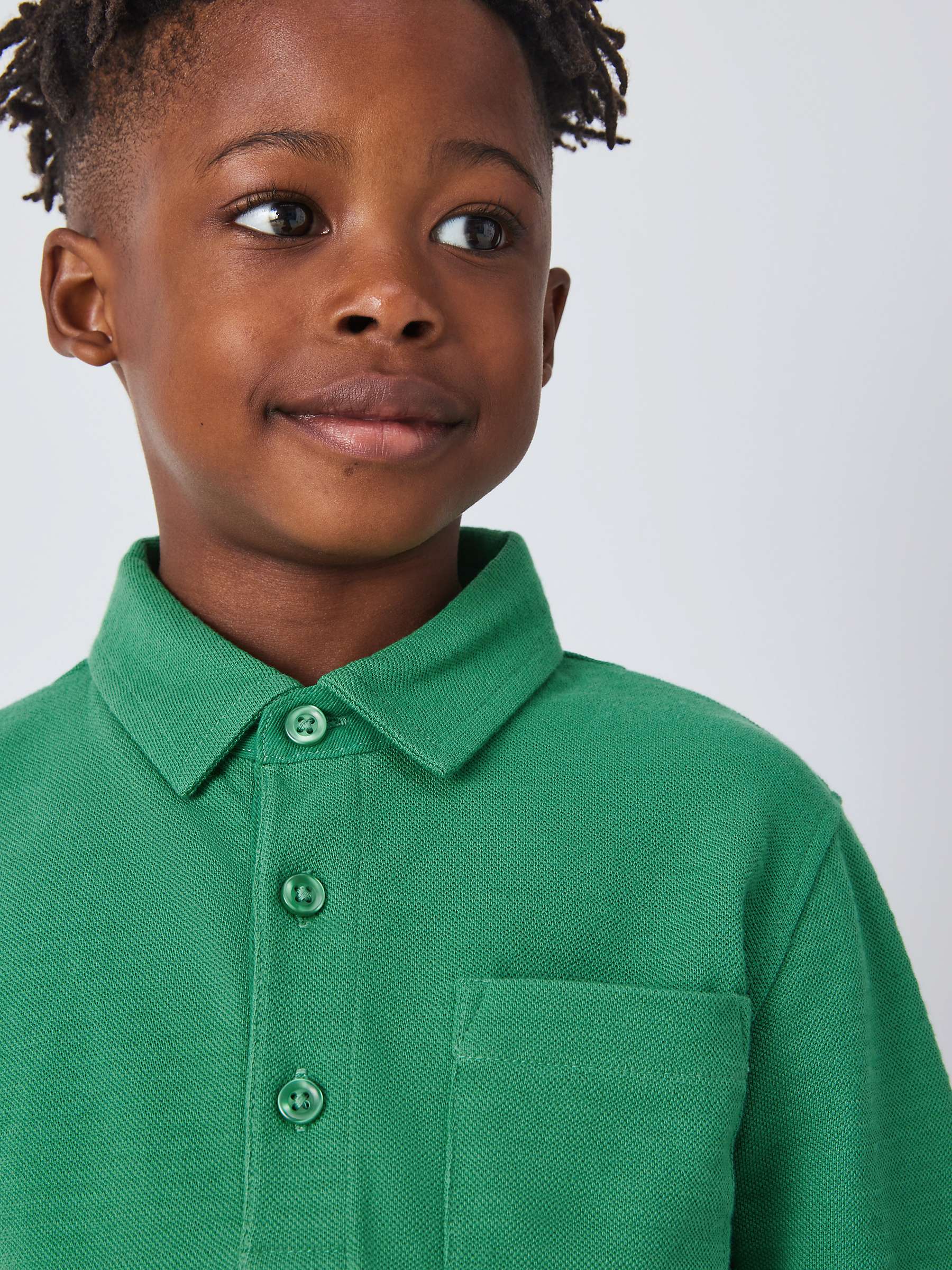 Buy John Lewis Kids' Plain Patch Pocket Polo Shirt Online at johnlewis.com