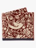 Morris & Co. Strawberry Thief Towels, Red