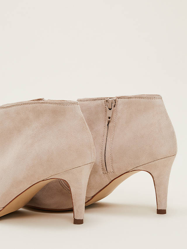 Phase Eight Suede Shoe Boots, Neutral