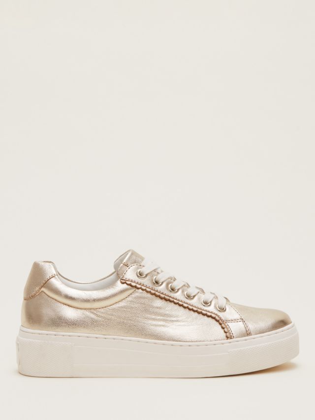 Gold womens deals trainers