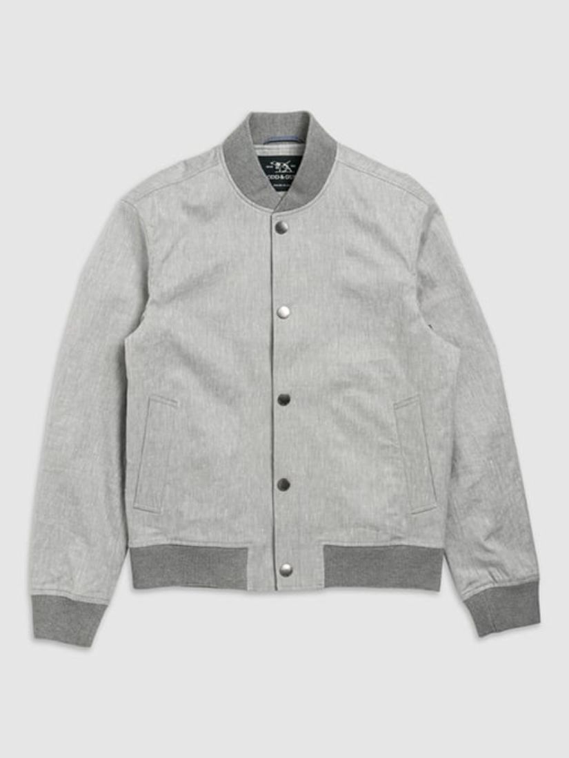 Rodd & Gunn Holmes Hill Bomber Jacket, Smoke