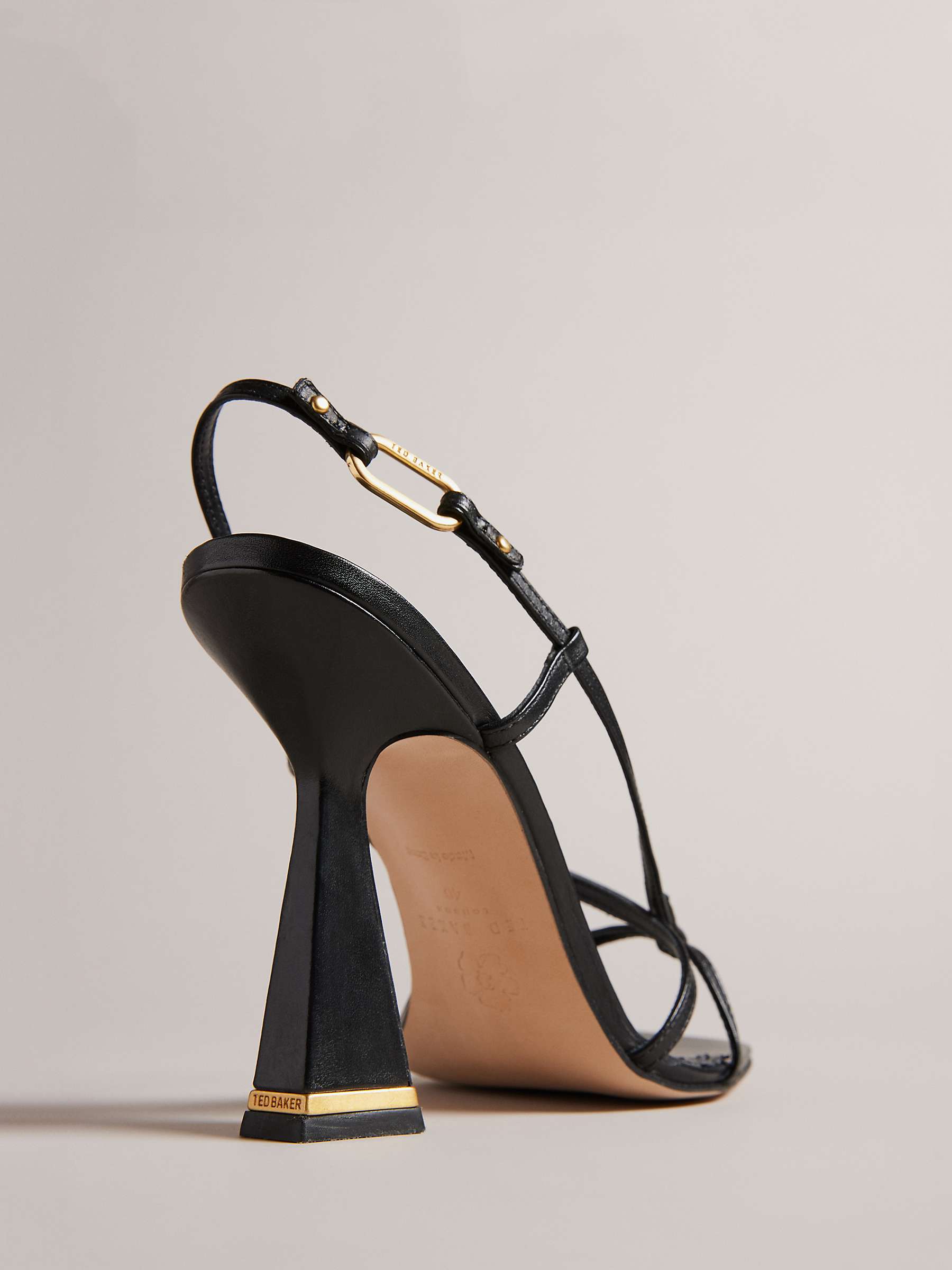 Buy Ted Baker Cayena High Heel Leather Sandals Online at johnlewis.com