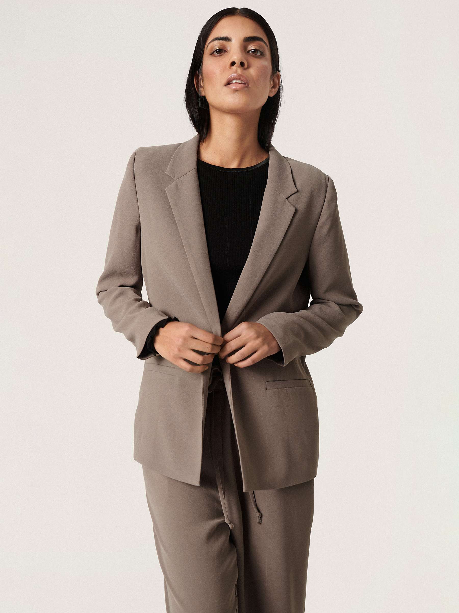 Buy Soaked In Luxury Shirley Long Sleeve Blazer Online at johnlewis.com