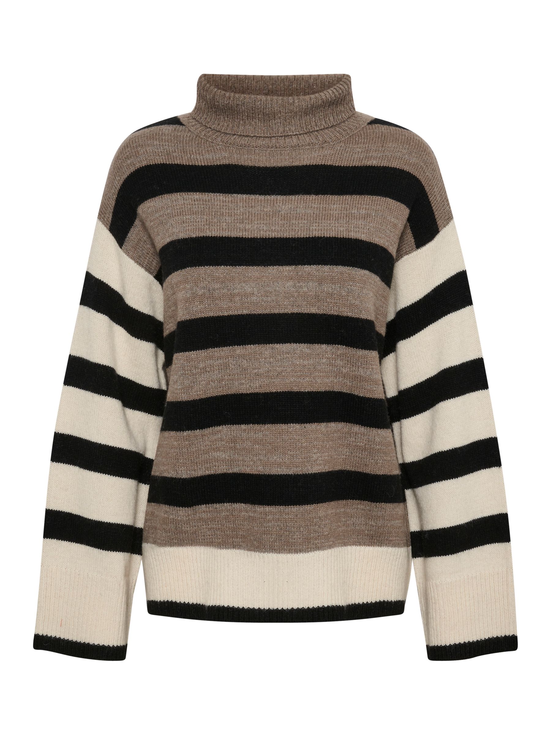 Soaked In Luxury Millicent Pullover Stripe Jumper, Multi