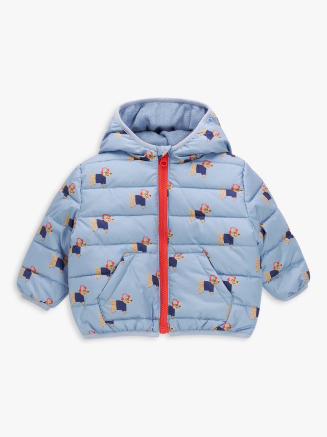 Baby blue and red clearance jacket