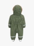 John Lewis Baby Waterproof Snowsuit, Green