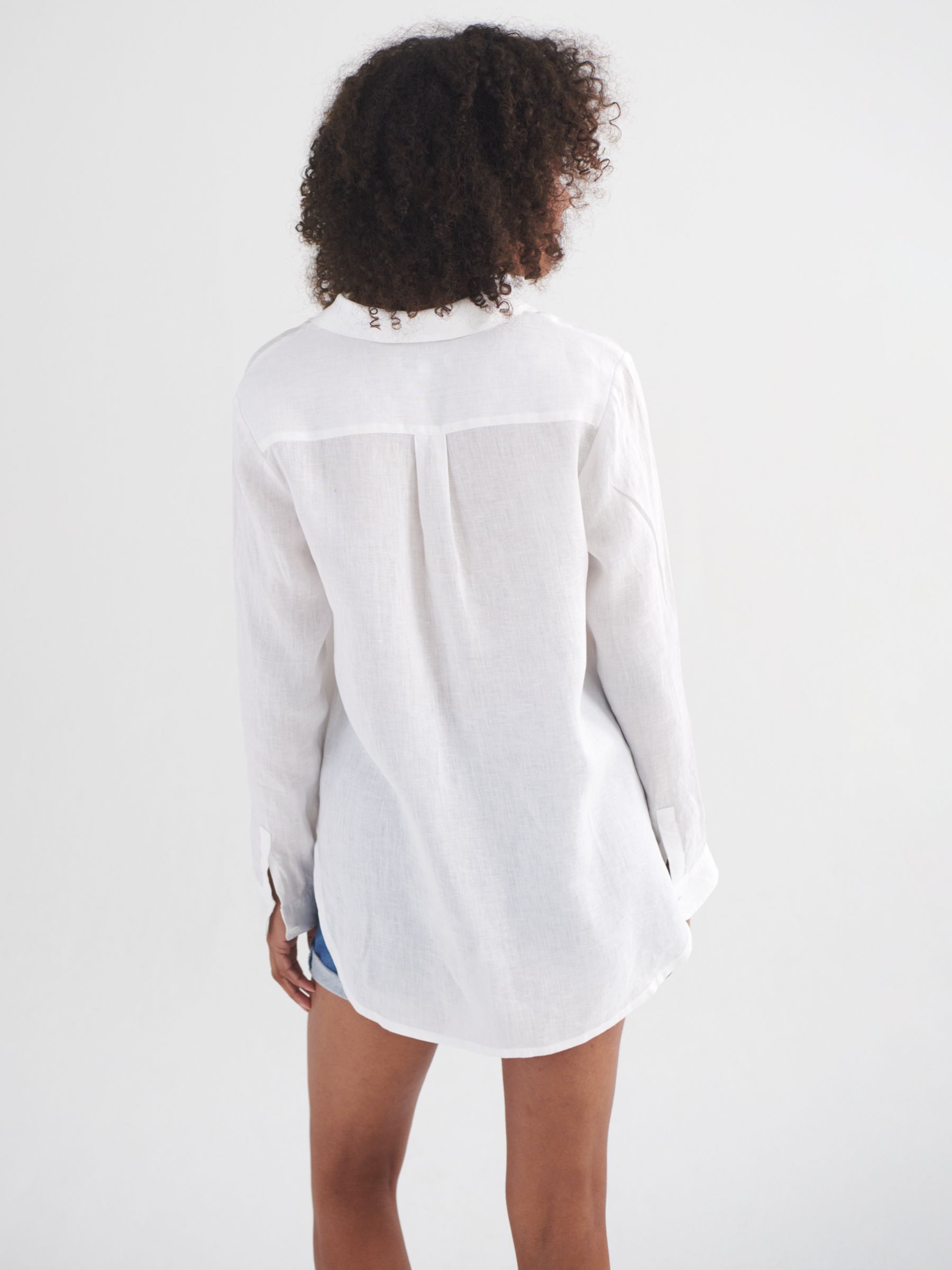 Buy NRBY Chrissie Linen Shirt Online at johnlewis.com