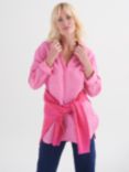 NRBY Chrissie Linen Shirt, Cherry Pink