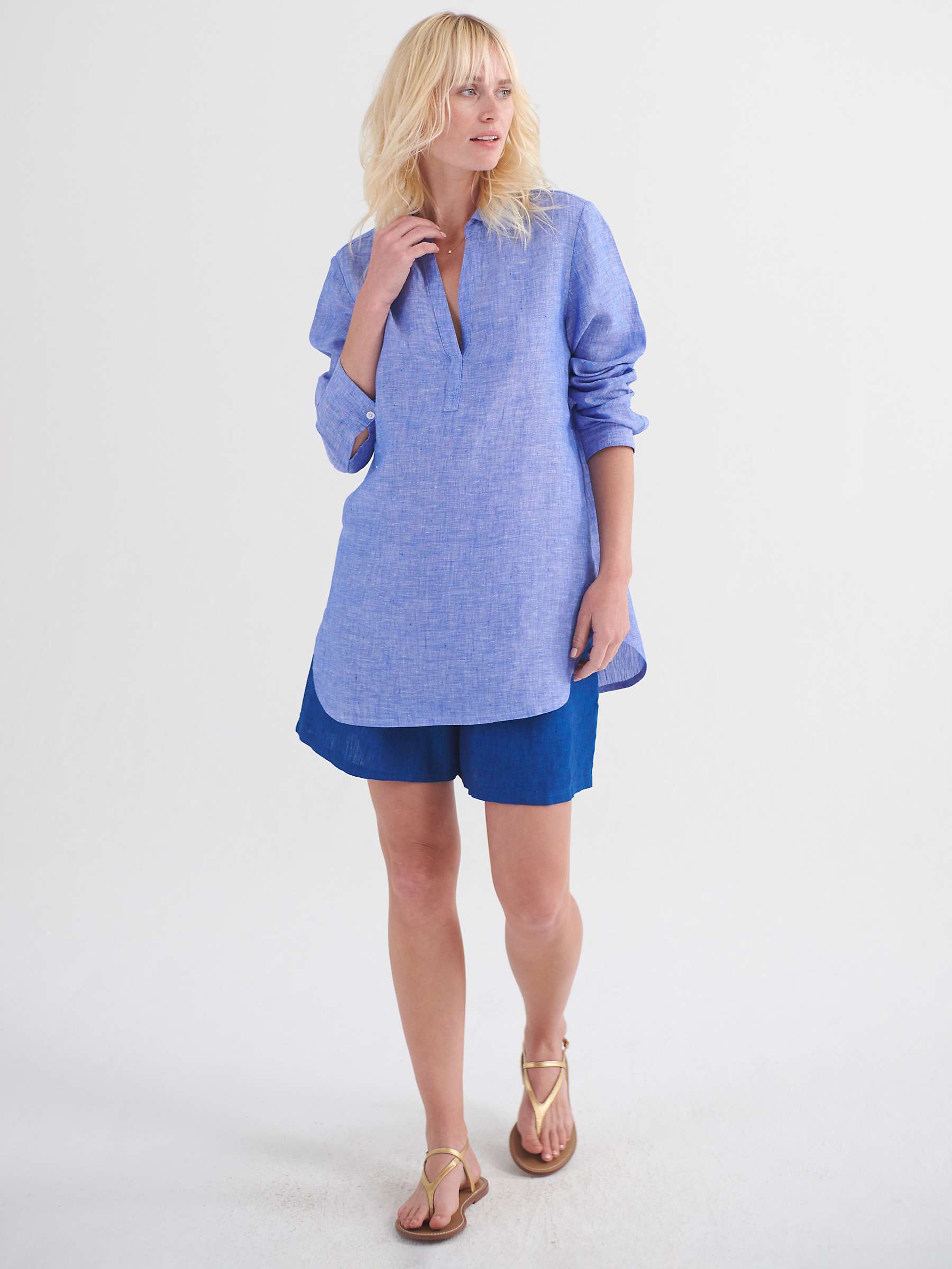 Buy NRBY Chrissie Linen Shirt Online at johnlewis.com