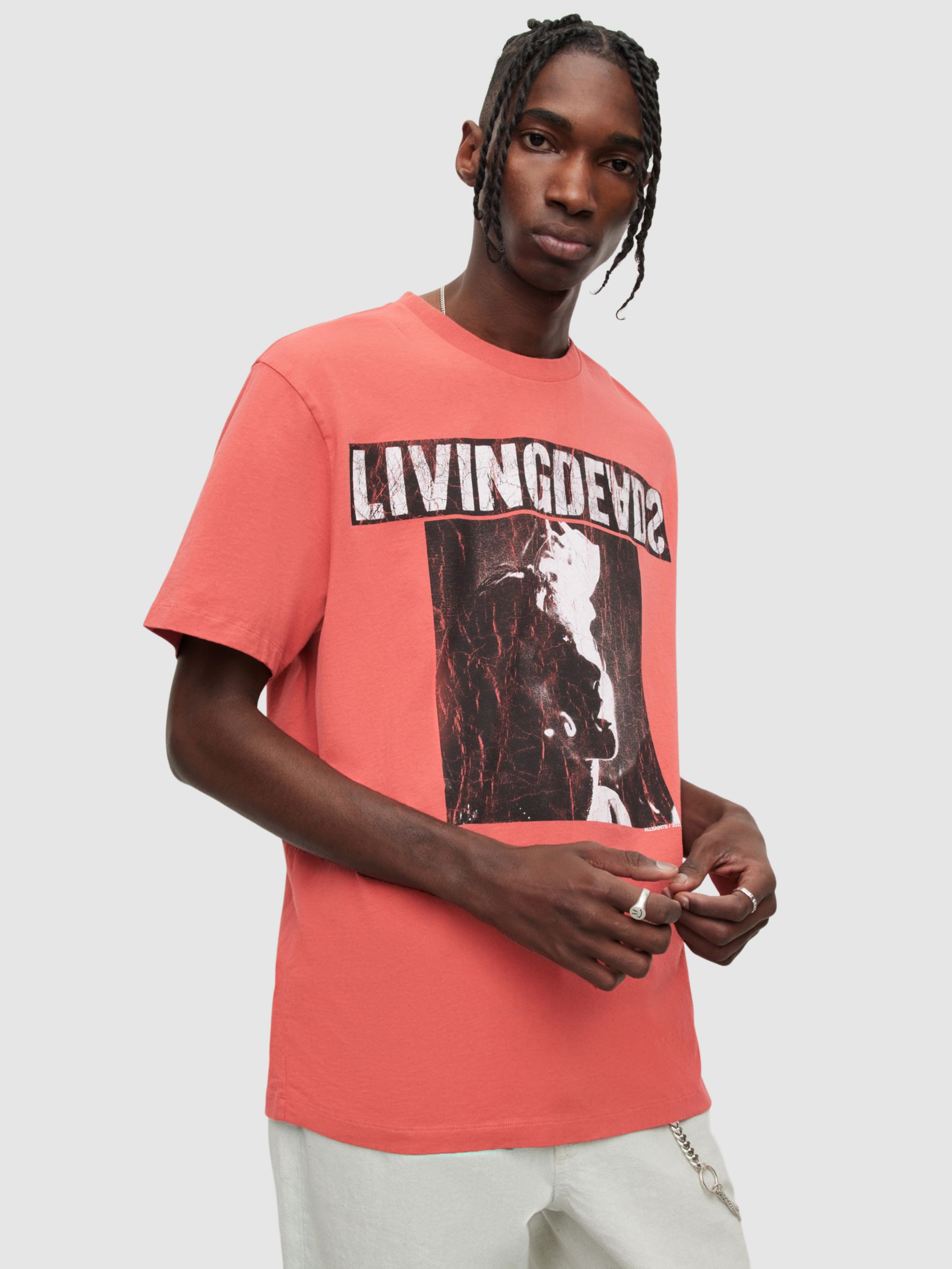 AllSaints Living Deads Graphic T-Shirt